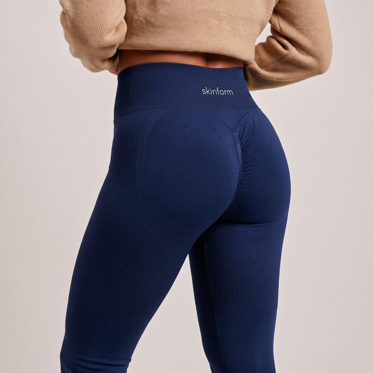 Skinform™ Sculpting High Waist Flare Leggings Midnight Navy