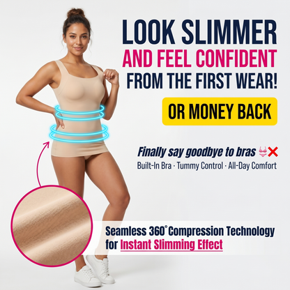 SkinForm Built-In Bra Comfort Shaper Tank