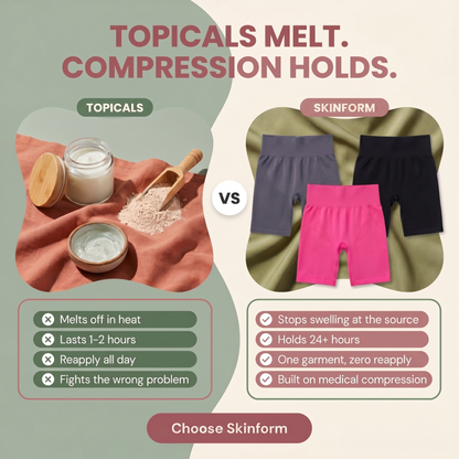 Anti-chafing 3D-short Legging