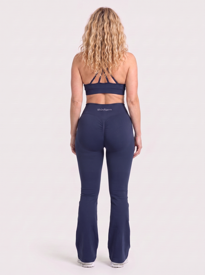 Skinform™ Sculpting High Waist Flare Leggings Midnight Navy
