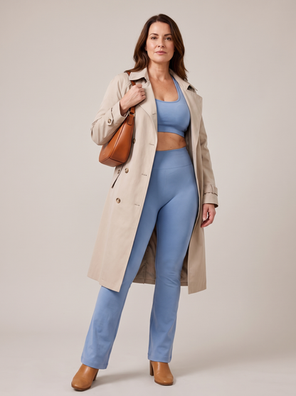 Skinform™ Sculpting High Waist Flare Leggings Endless Sky