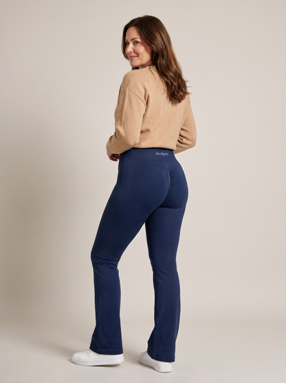 Skinform™ Sculpting High Waist Flare Leggings Midnight Navy