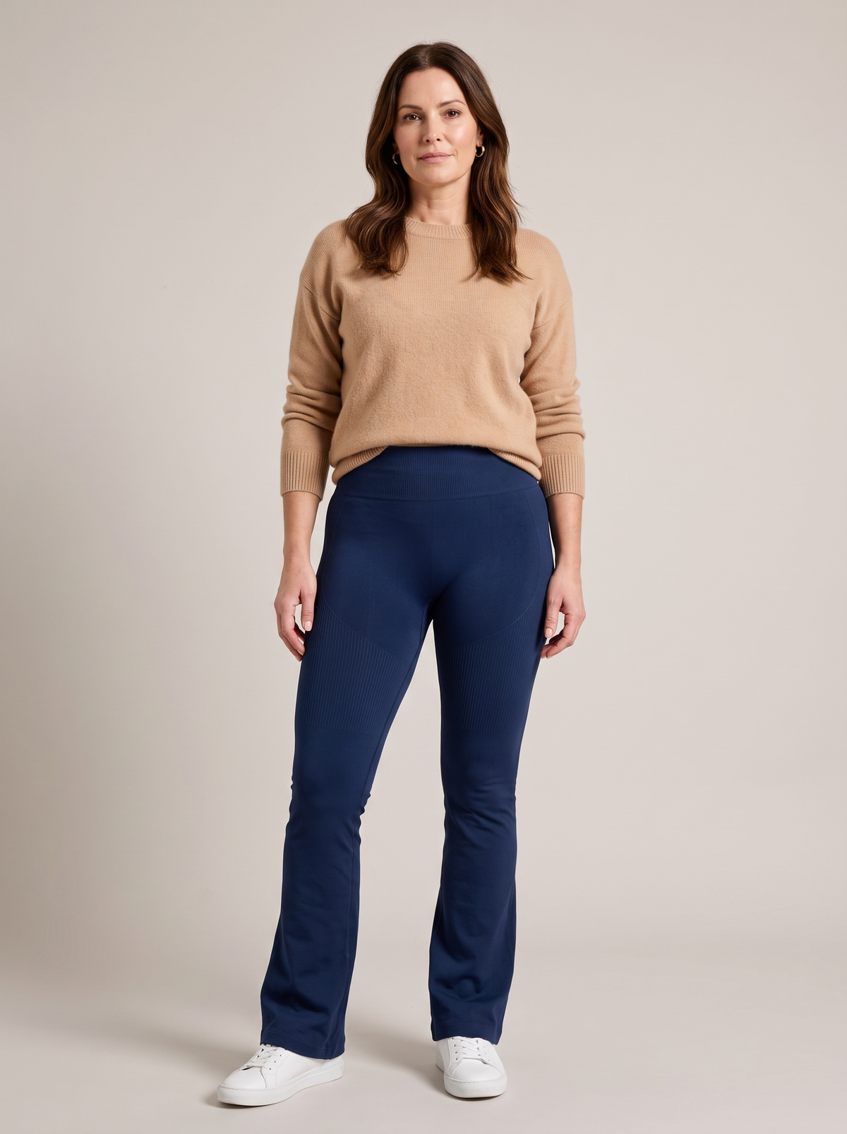 Skinform™ Sculpting High Waist Flare Leggings Midnight Navy