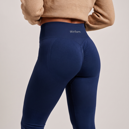 Skinform™ Sculpting High Waist Flare Leggings Midnight Navy