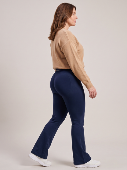 Skinform™ Sculpting High Waist Flare Leggings Midnight Navy